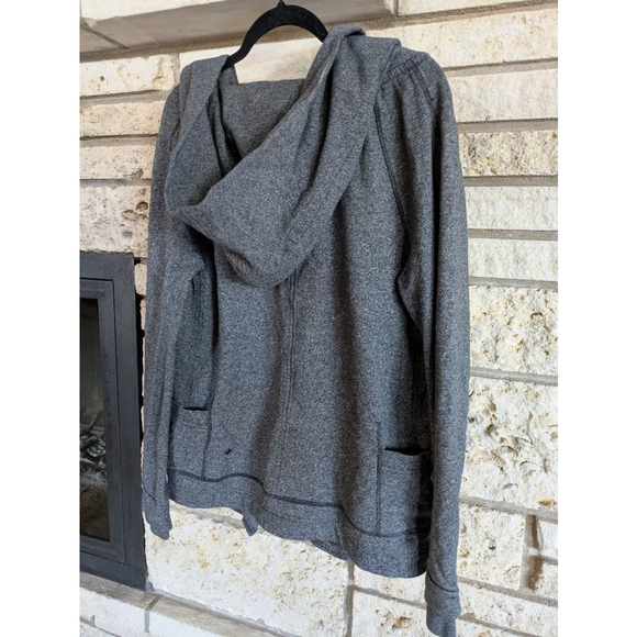Women's Lululemon Hoodie Jacket, Gray, Size M - Picture 4 of 6